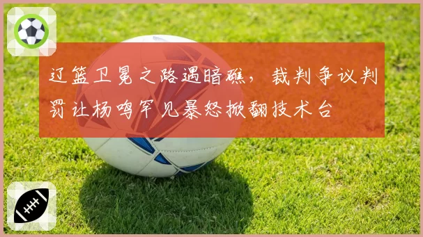 辽篮卫冕之路遇暗礁,裁判争议判罚让杨鸣罕见暴怒掀翻技术台